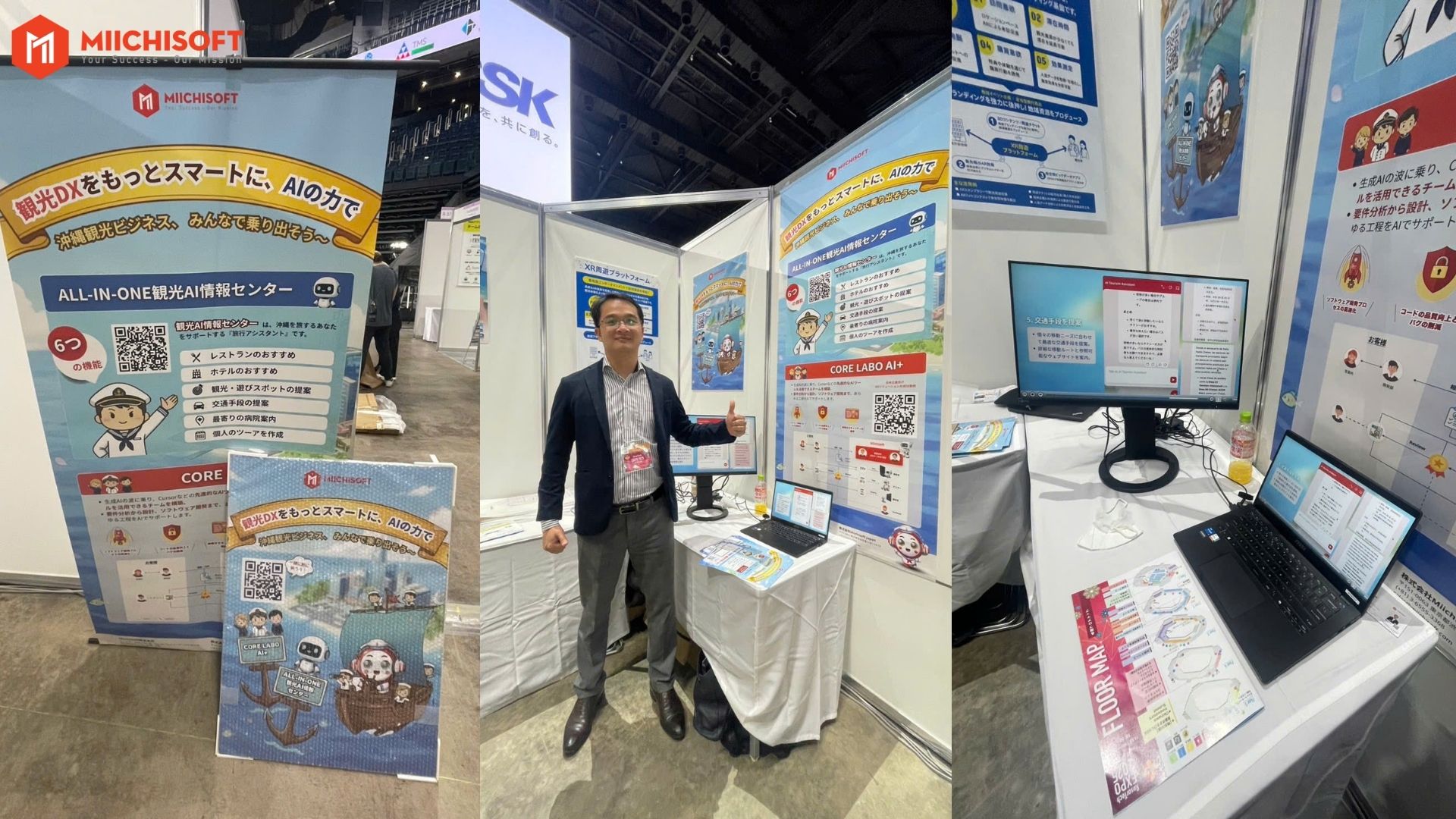 ResorTech EXPO 2025 in Okinawa：1,000名超が体験した観光AIチャットボットを披露