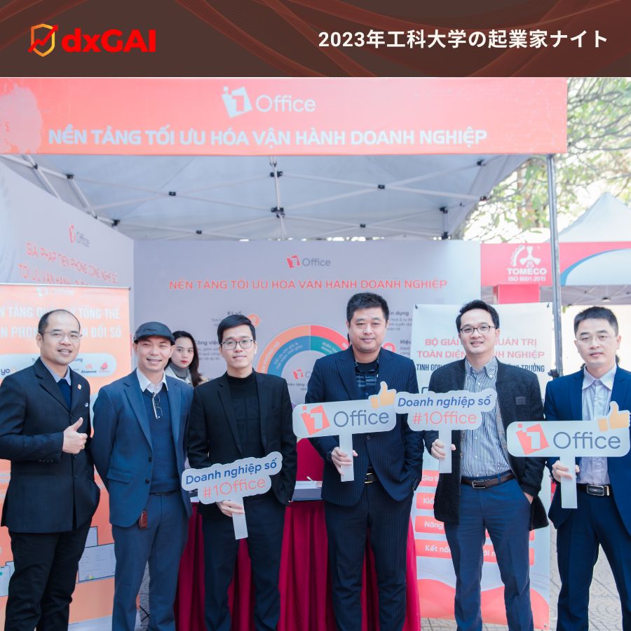 CEO Vu Hong Cong がハノイ工科大学の起業家や学生たちと共有に参加しました