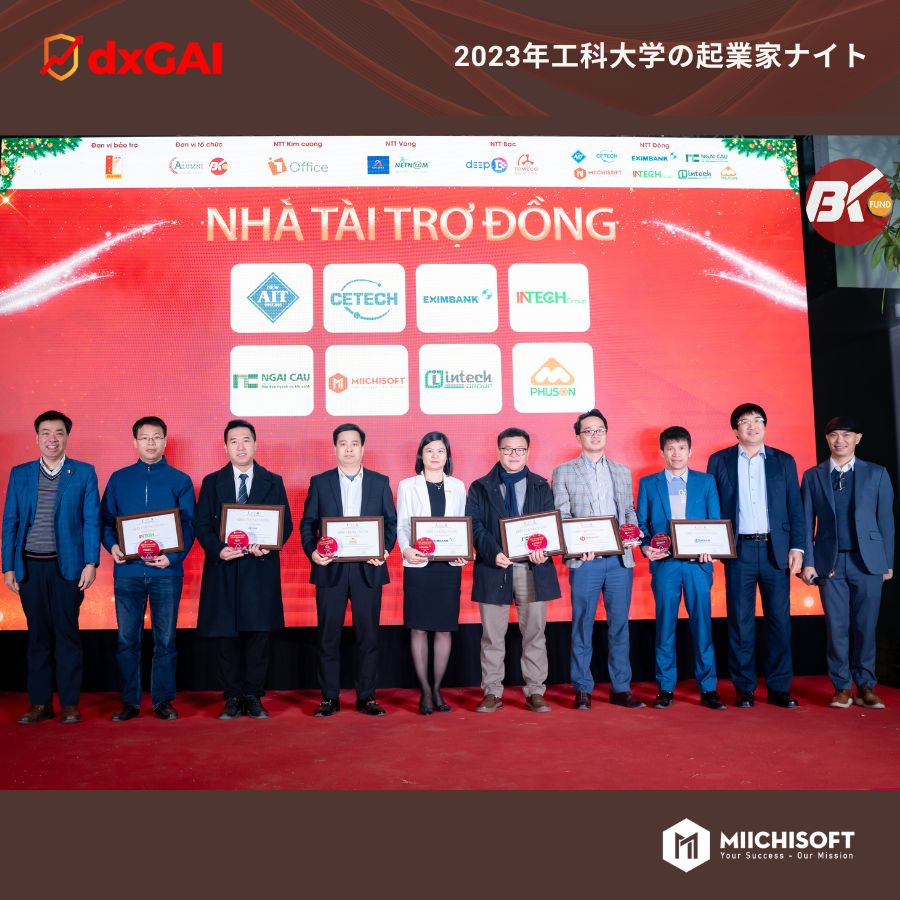 CEO Vu Hong Cong がハノイ工科大学の起業家や学生たちと共有に参加しました