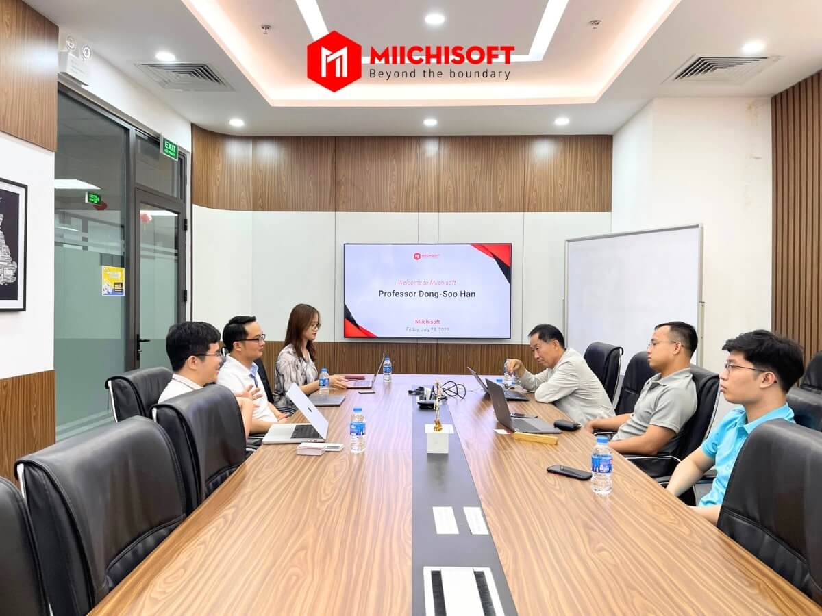 MiichisoftはDong-Soo Han博士の来社を歓迎いたします!