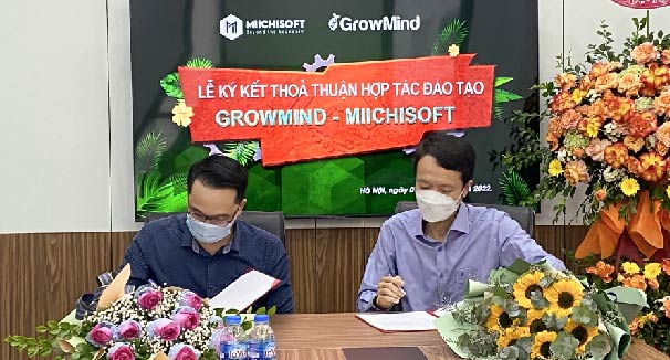 MiichisoftはGrowMindとトレーニング協定を締結しました
