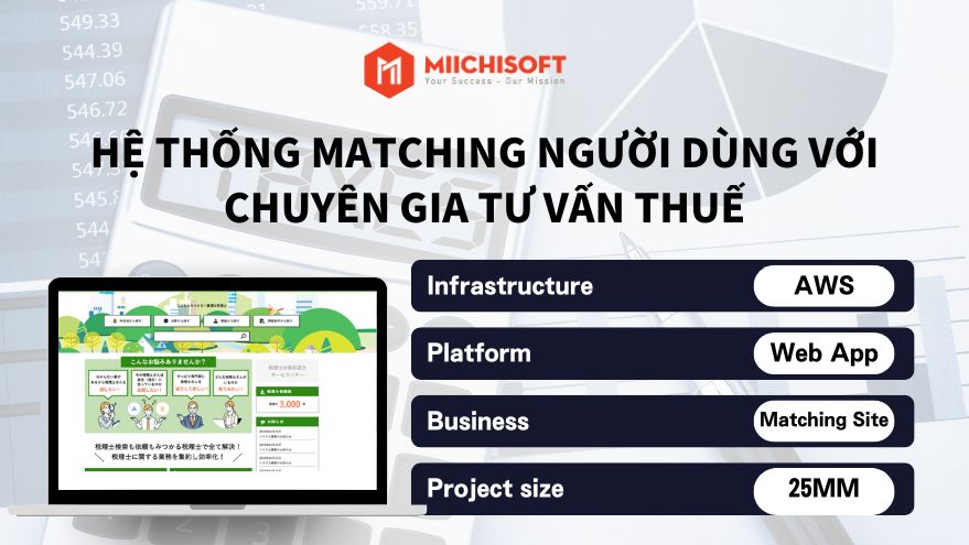 Hệ thống matching người dùng với chuyên gia tư vấn thuế