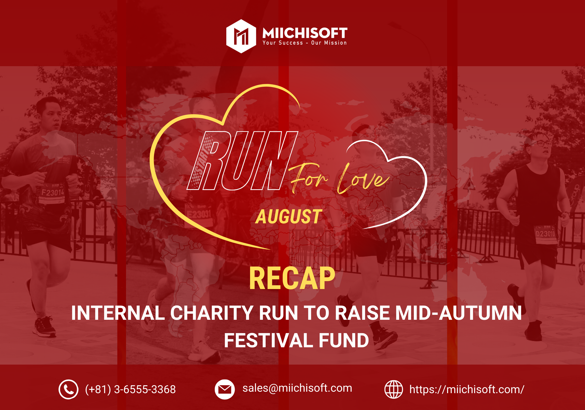 RECAP: RUN FOR LOVE Charity Run Event after a month!