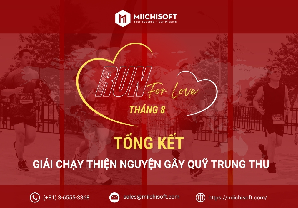 Nhìn lại: Hành trình chạy thiện nguyện RUN FOR LOVE tháng 8 !