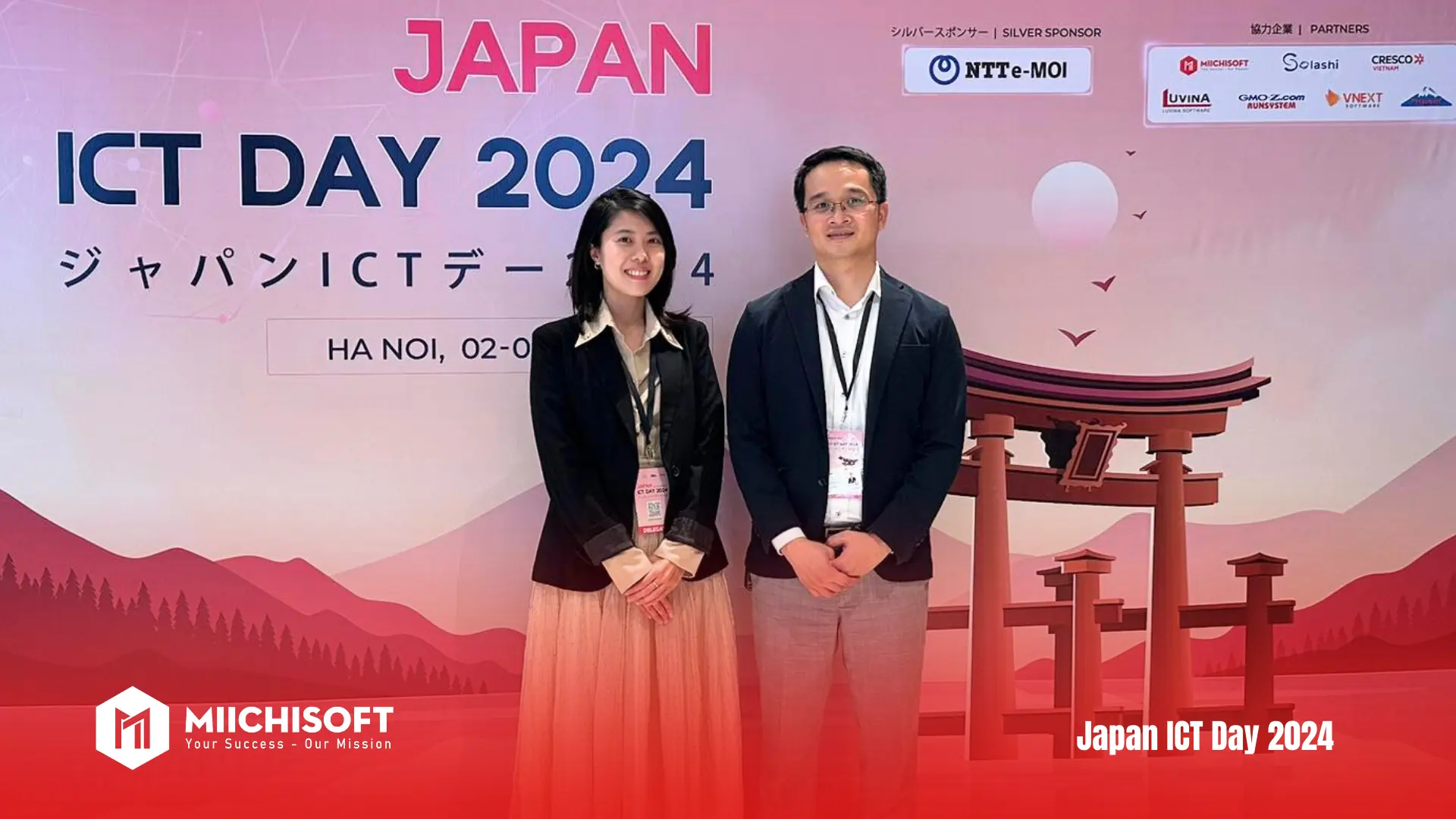 Japan ICT day - CEO and Account Manager