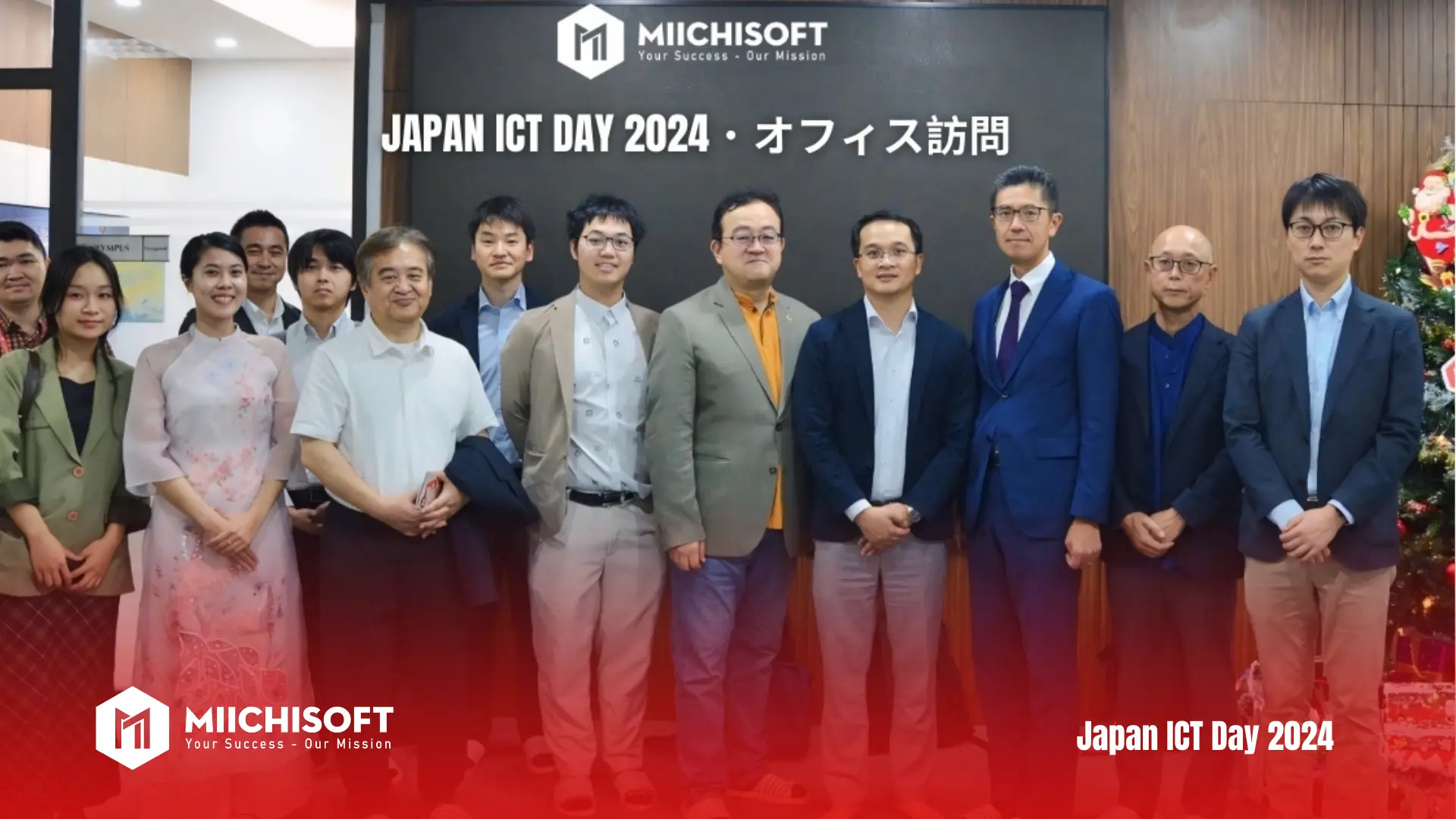 Japan ICT Day 2024: Miichisoft、ハノイ本社で日本企業代表団を歓迎