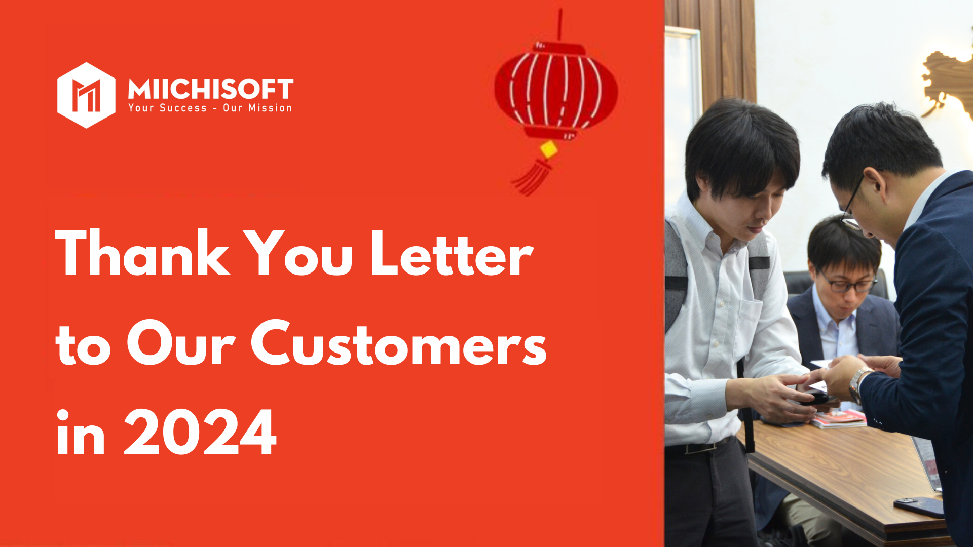 Miichisoft’s Thank You Letter to Customers in 2024, A Commitment to Becoming a Trusted IT Partner in 2025