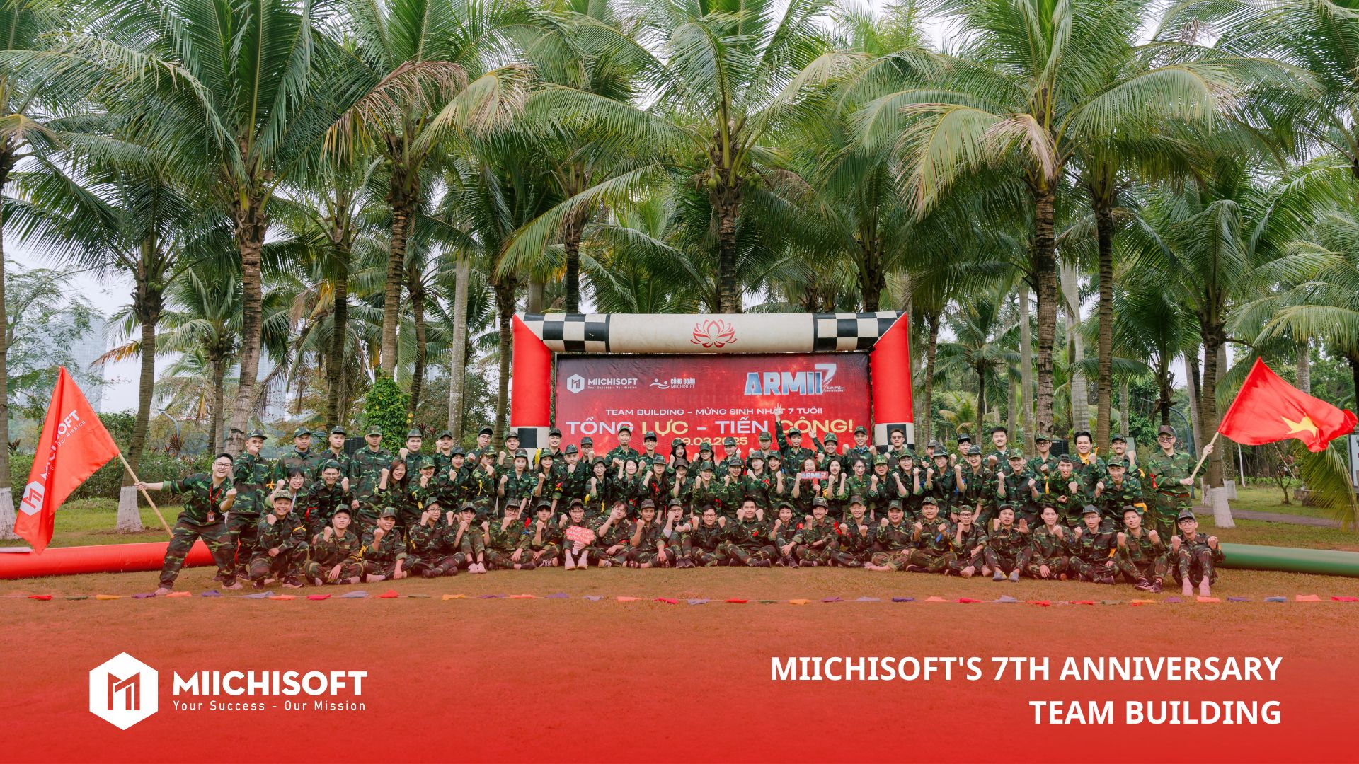 Sustainable Value 15 Miichisoft’s 7th Anniversary Team Building: Strength – Timing – Leadership