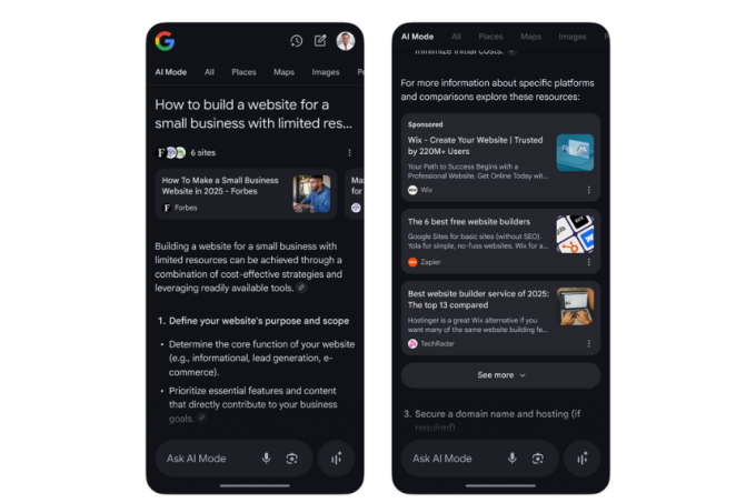 ai mode ads