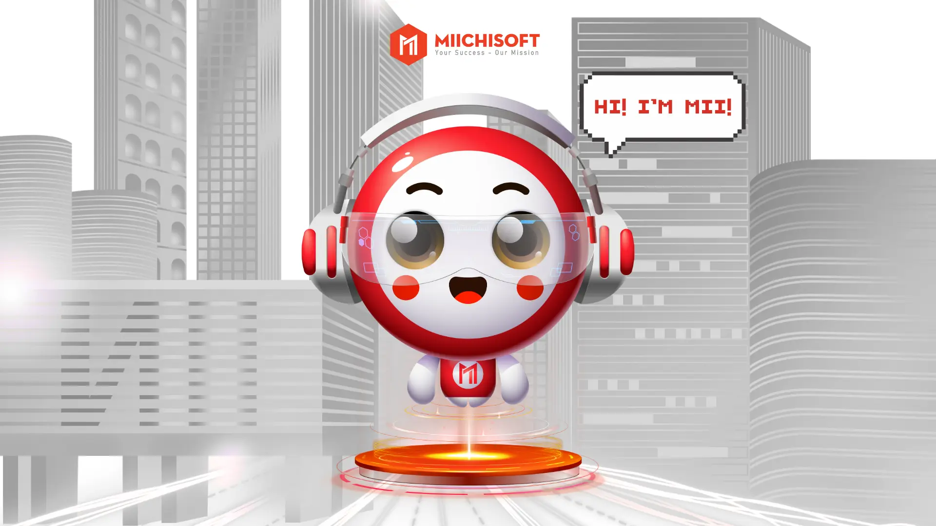 Miichisoft's Culture Mii mascot