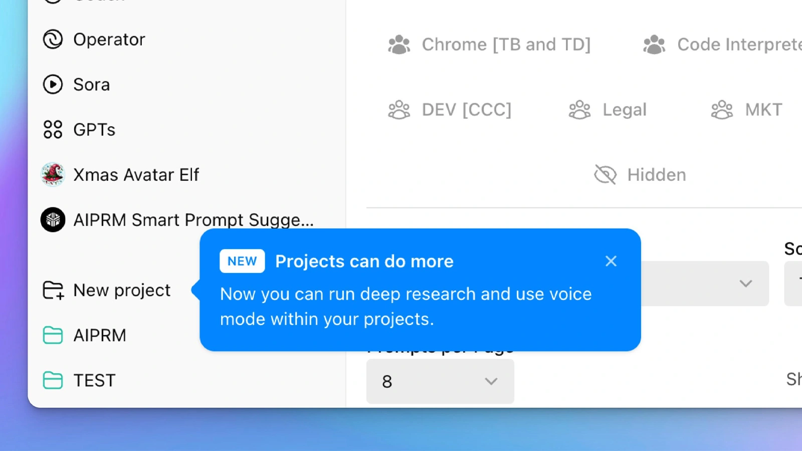 ChatGPT　AI　Project