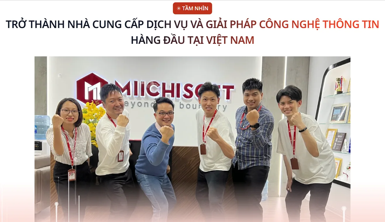 Tầm nhìn của Miichisoft