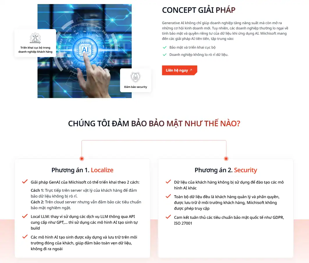 Dịch vụ GenAI của Miichisoft
