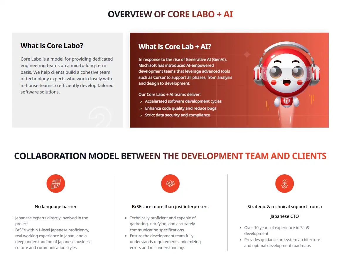 Miichisoft's Core Labo AI