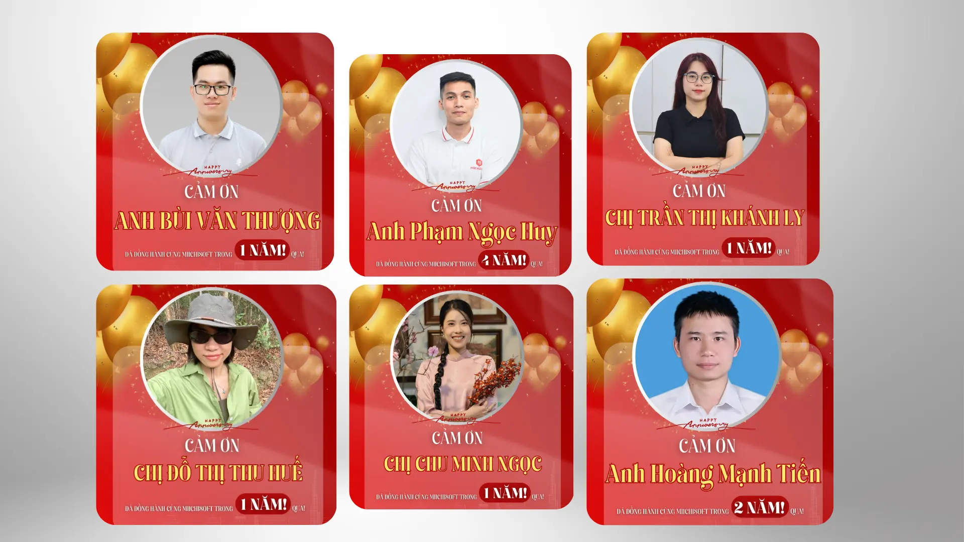 Miichisoft Employee Milestone Recognition