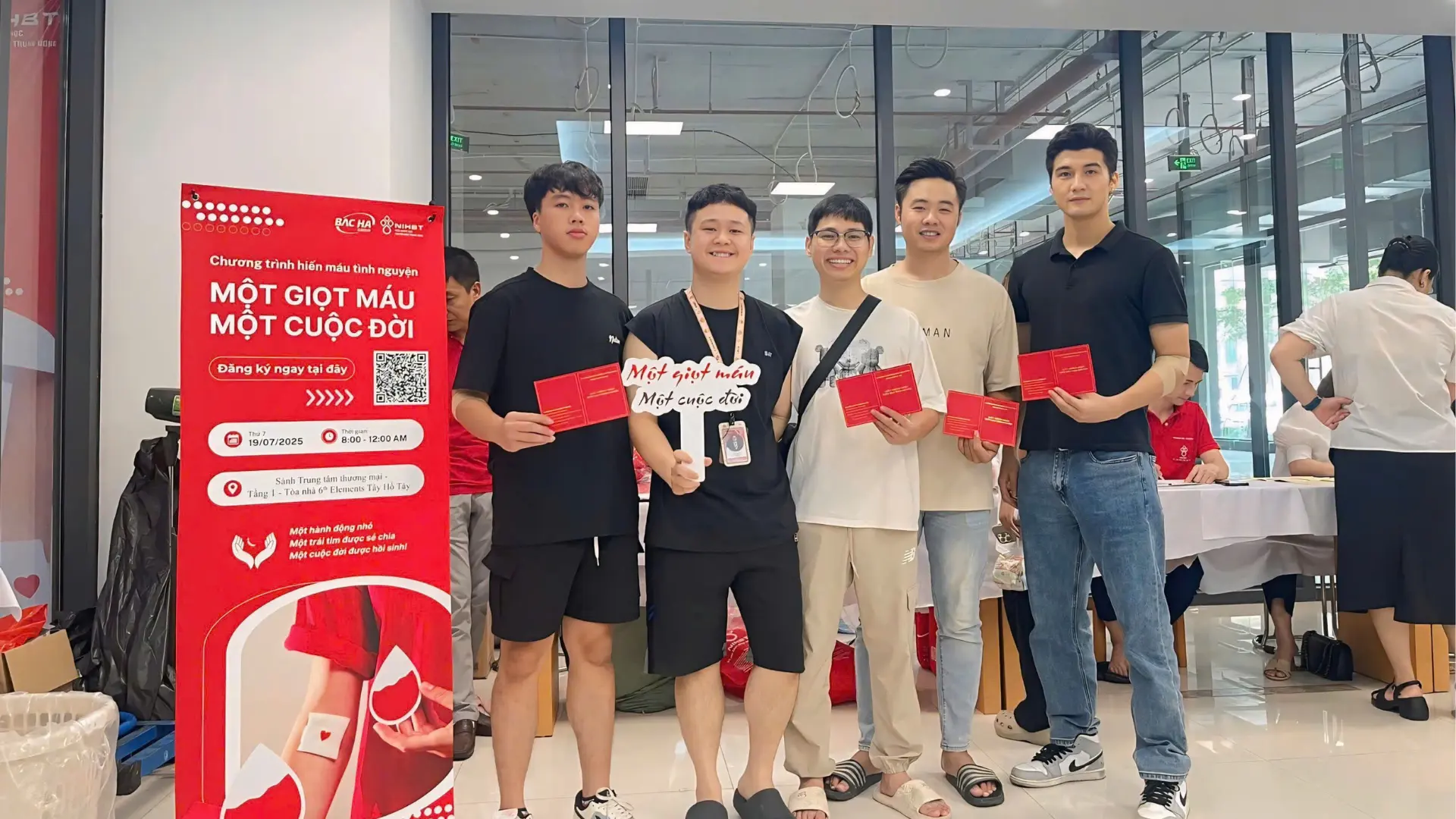 Miichisoft đóng góp hoạt động hiến máu