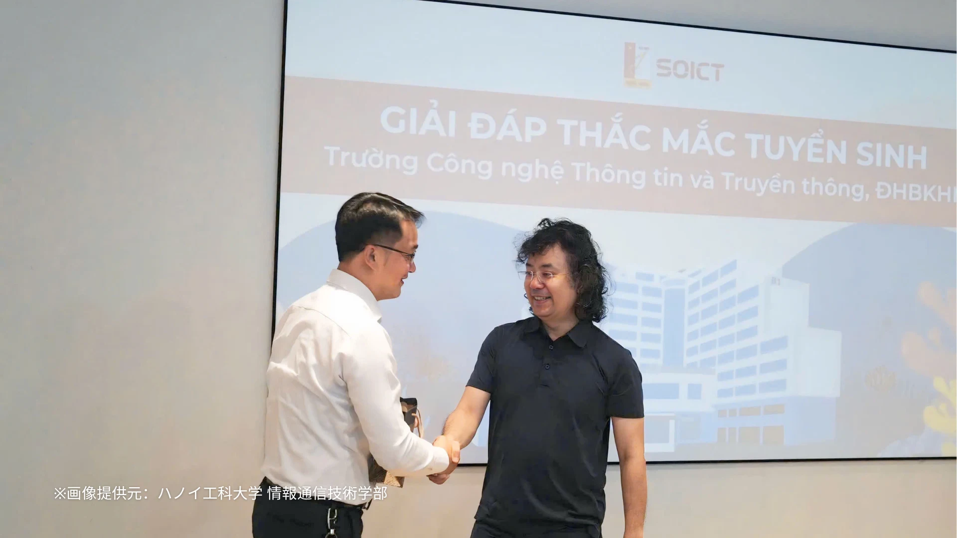 CEO Miichisoft tham gia buổi tư vấn tuyển sinh của Trường Công nghệ Thông tin và Truyền thông, Đại học Bách khoa Hà Nội 3
