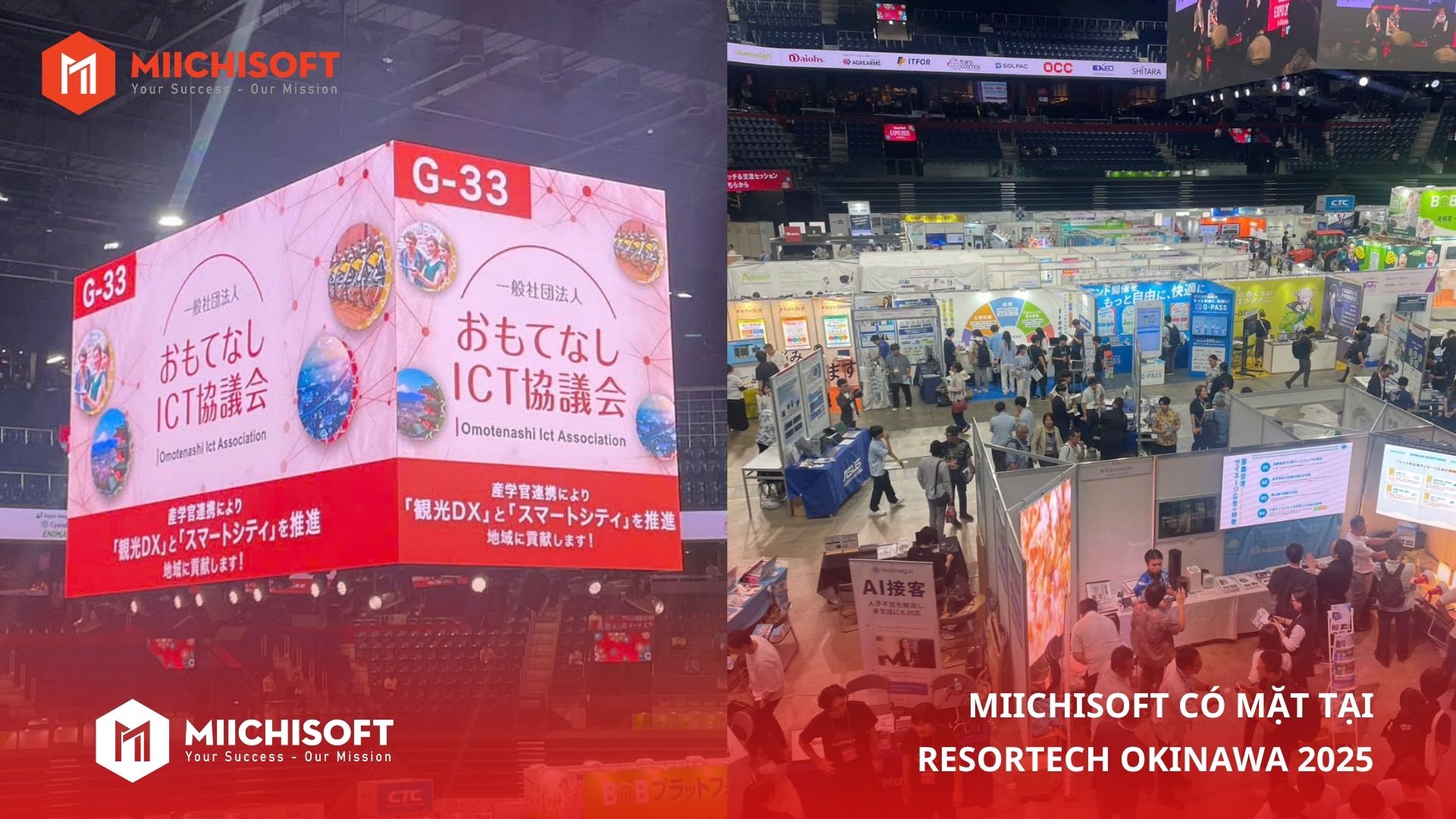 Recap ResorTech Okinawa 2025 -Miichisoft Thu Hút Hơn 1000 Lượt Khách Với Giải Pháp AI Chatbot Cho Ngành Du Lịch