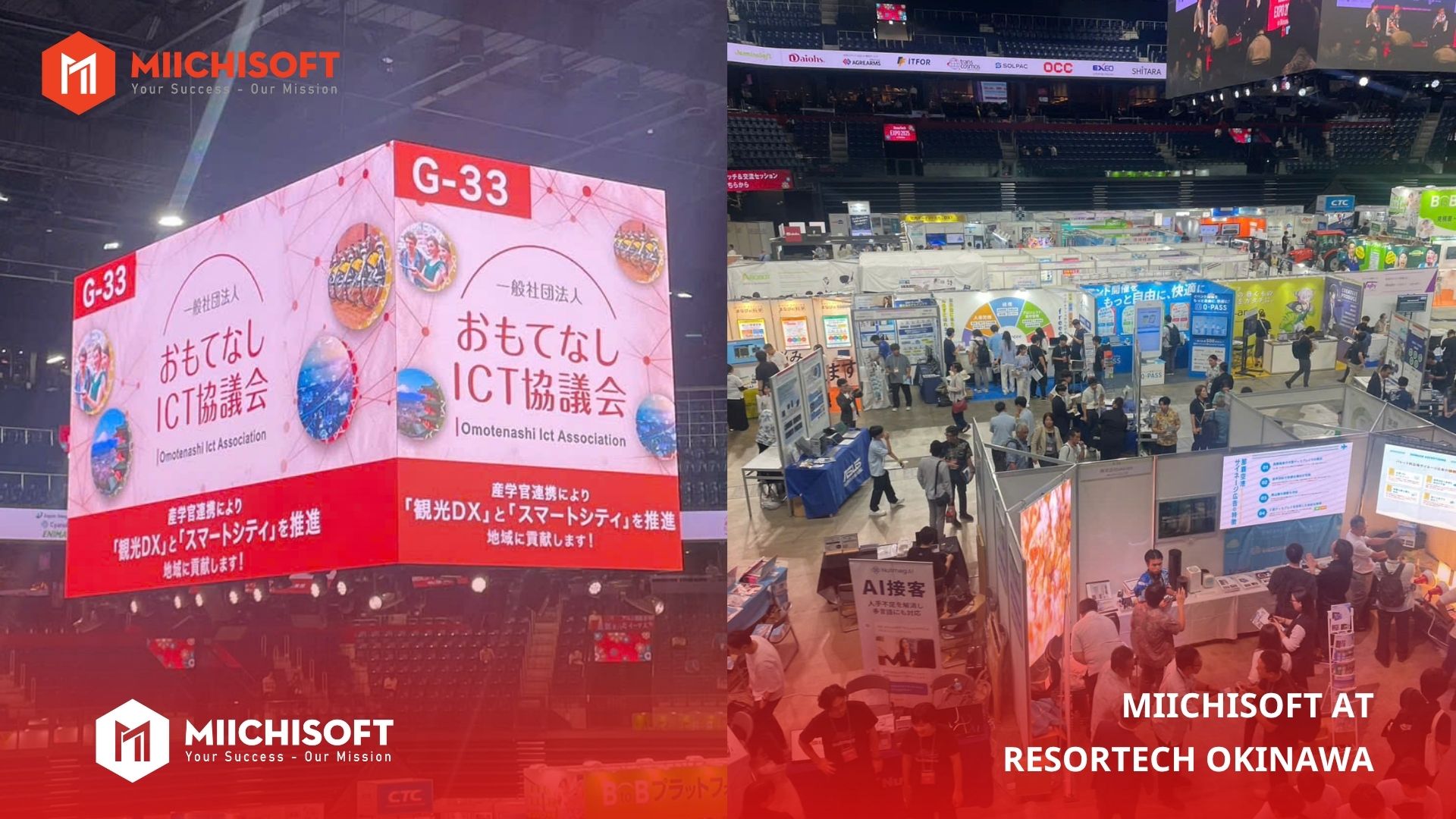 Miichisoft drew over 1,000 visitors with AI chatbot for the tourism industry