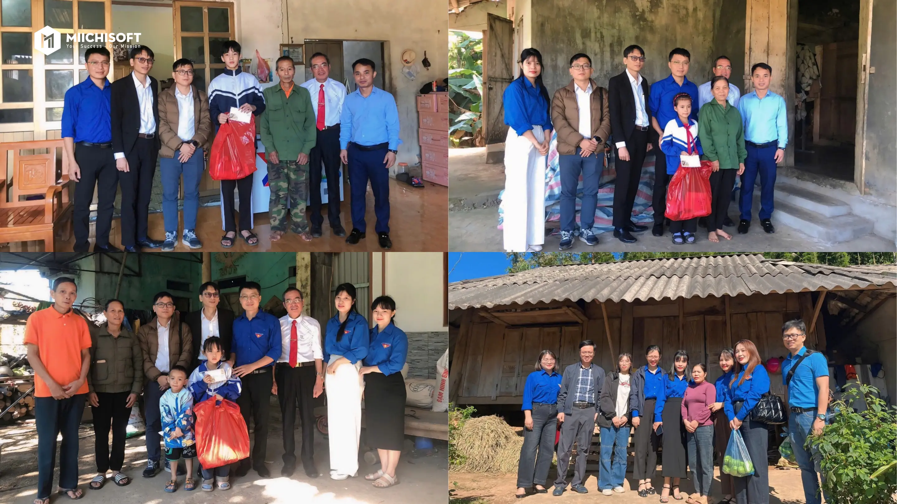 Nhìn lại hành trình 2025 của Miichisoft: Hoạt động thiện nguyện Đông Ấm Xuân Phong