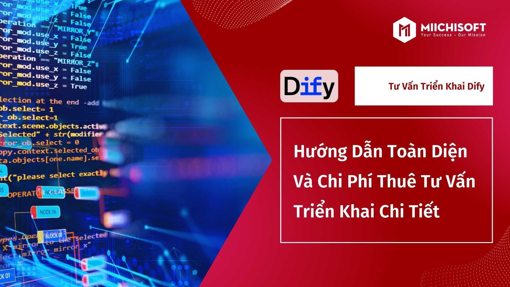 Tư Vấn Triển Khai Dify | Hướng Dẫn Toàn Diện Và Chi Phí Thuê Tư Vấn Triển Khai Chi Tiết