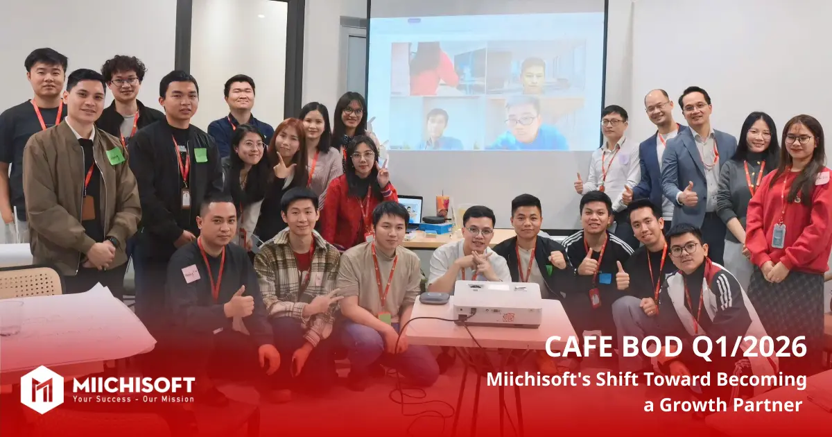 CAFE BOD Q1/2026: Miichisoft’s Shift Toward Becoming a Growth Partner for Its Clients